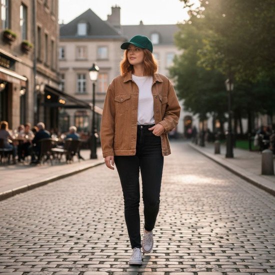 Кепка coFEE Heavy, колір темно-зелений - 1926-15 CO