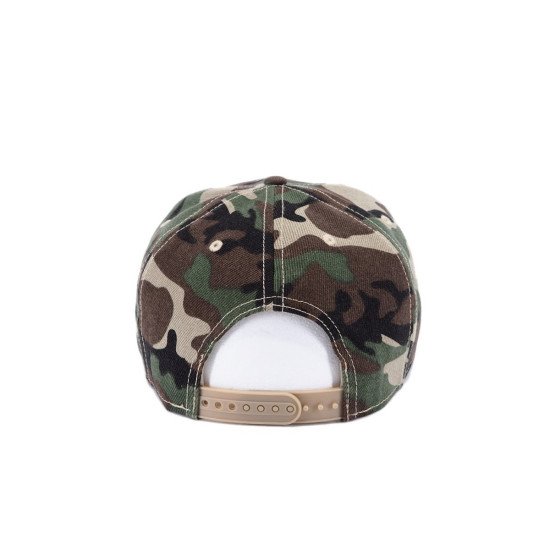 Кепка coFEE Snap solid, колір камуфляж зелений - 2021-55