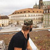 Кепка coFEE Snap solid, колір камуфляж зелений - 2021-55