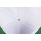 Кепка coFEE Snap solid, колір білий/зелений - 2021-6А