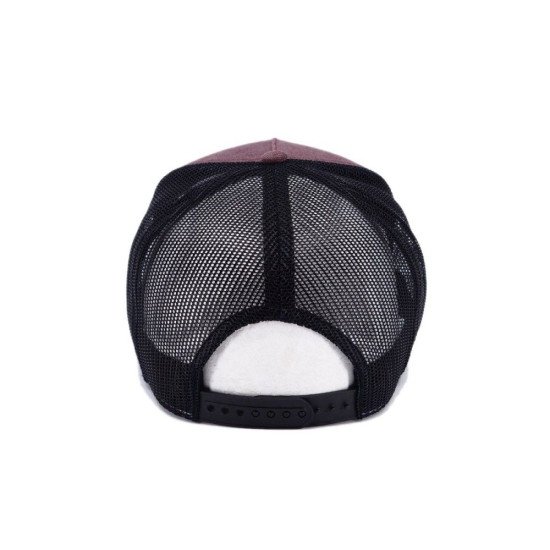 Кепка coFEE Snap curved, колір бордовий/чорний - 2030-2 CO