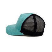 Кепка coFEE Snap curved, колір бірюзовий/чорний - 2030.18 CO