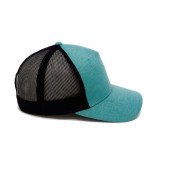 Кепка coFEE Snap curved, колір бірюзовий/чорний - 2030.18 CO