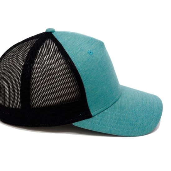 Кепка coFEE Snap curved, колір бірюзовий/чорний - 2030.18 CO