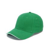 Кепка coFEE Classic sandwich, колір яскраво-зелений/білий - 2099-9 CO