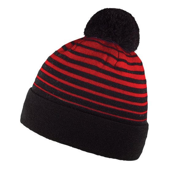 Шапка coFEE Castle, колір чорний/червоний - 3012.5 CO