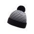 Шапка coFEE Castle, колір чорний/білий - 3012.6 CO