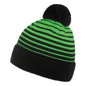 Шапка coFEE Castle, колір чорний/яскраво-зелений - 3012.9 CO