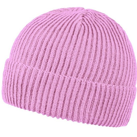 Шапка coFEE Wrap beanie, колір рожевий - 3030.25 CO