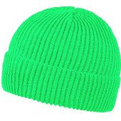 Шапка coFEE Wrap beanie, колір неоново-зелений - 3030.49 CO