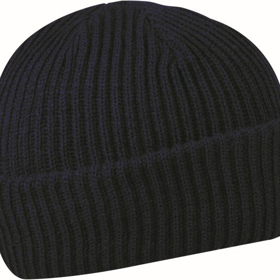 Шапка coFEE Double cuffed, колір темно-синій - 3031-14 CO