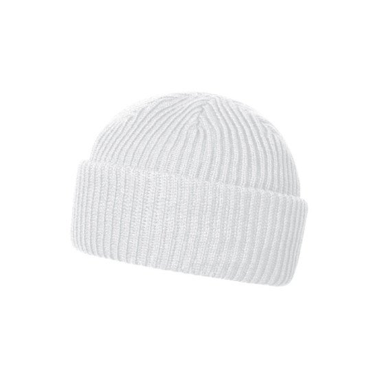 Шапка coFEE Double cuffed, колір білий - 3031-6