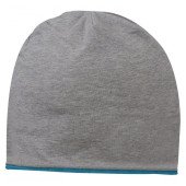 Шапка coFEE Contrasting jersey, колір бірюзовий/попелястий сірий - 3049-18 CO