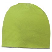 Шапка coFEE Contrasting jersey, колір лайм/попелястий сірий - 3049-19 CO
