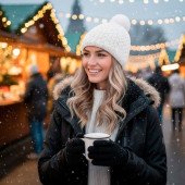 Шапка coFEE Favorite, колір білий - 3050-6 CO