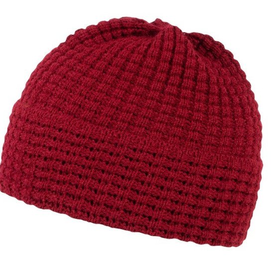 Шапка coFEE Cube, колір бордовий - 3065.2 CO