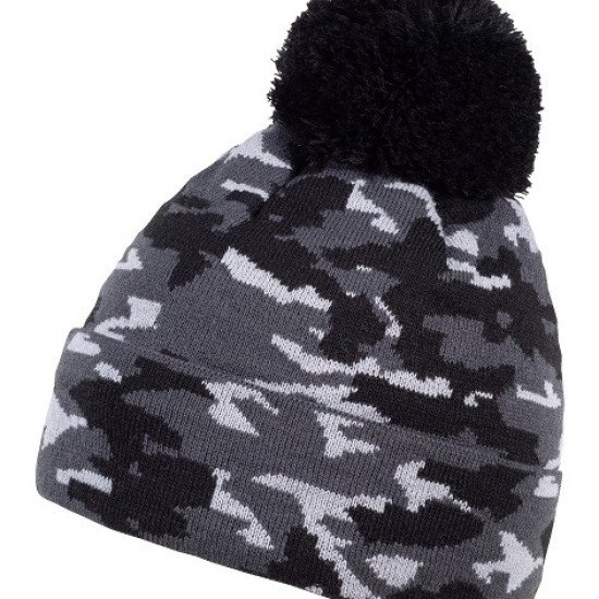 Шапка coFEE Camo, колір чорний - 3075.3 CO