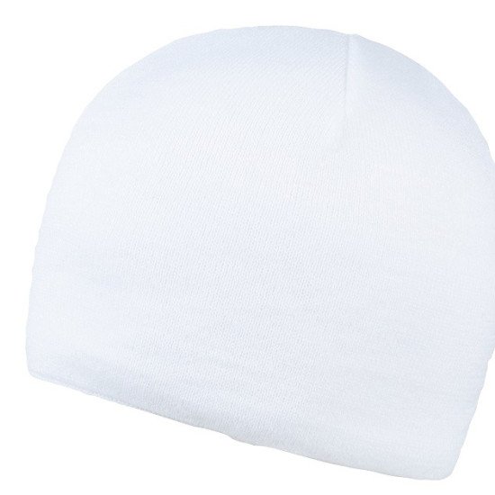 Шапка coFEE Pure beanie, колір білий - 3080.6 CO