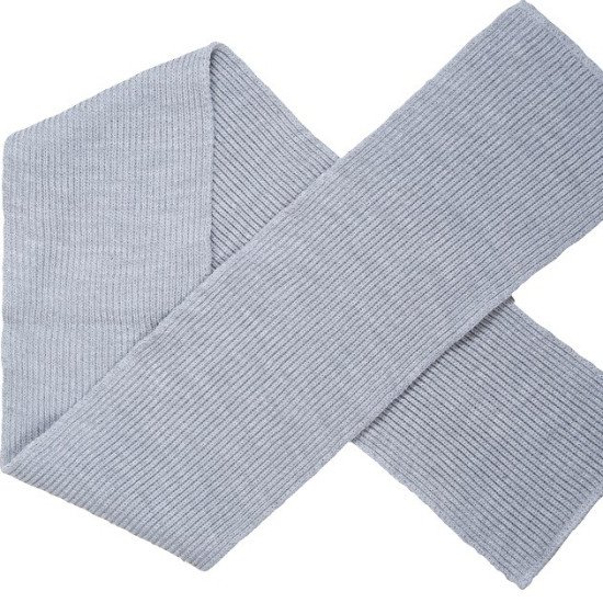 Шарф coFEE Wrap scarf, колір попелястий сірий - 3085.47 CO