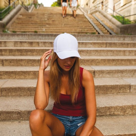 Кепка coFEE Relax, колір білий - 4011-6