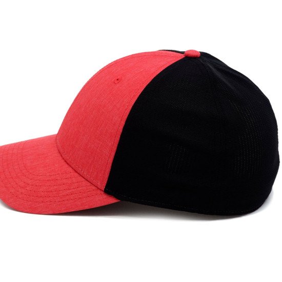 Кепка coFEE Fitmesh, колір чорний/червоний - 4018.5 CO