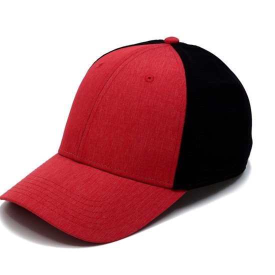 Кепка coFEE Fitmesh, колір чорний/червоний - 4018.5 CO