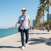 Кепка coFEE Trucker, колір темно-синій/білий - 4019-14