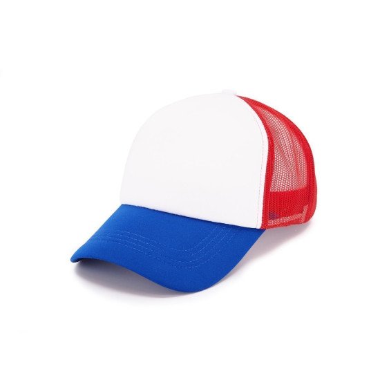 Кепка coFEE Trucker, колір білий/синій/червоний - 4019-21