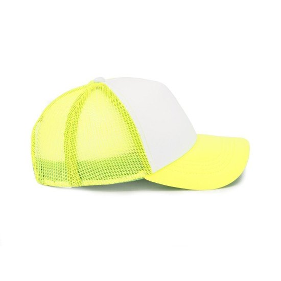 Кепка coFEE Trucker, колір неоново-жовтий/білий - 4019-41