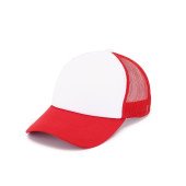 Кепка coFEE Trucker, колір червоний/білий - 4019-5