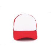 Кепка coFEE Trucker, колір червоний/білий - 4019-5