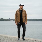 Кепка coFEE Trucker, колір чорний/білий - 4019-6