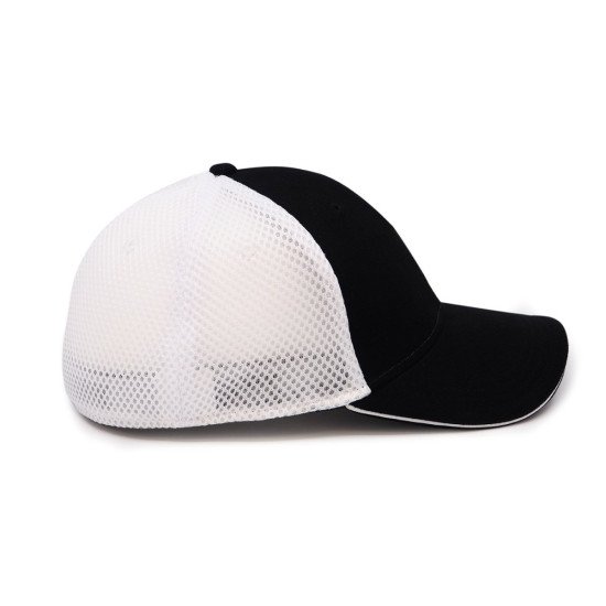 Кепка coFEE New meshfit, колір чорний/білий - 4022-3