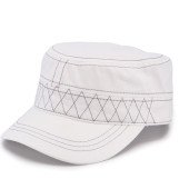 Кепка coFEE Army, колір білий/сірий - 4024-6 CO