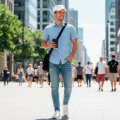 Кепка coFEE Urban man, колір білий - 4025-6 MA CO