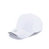 Кепка coFEE UVprotection, колір білий/чорний - 4028-6