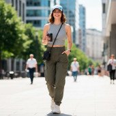 Кепка coFEE Race, колір блакитний/білий/темно-синій - 4030-11 CO