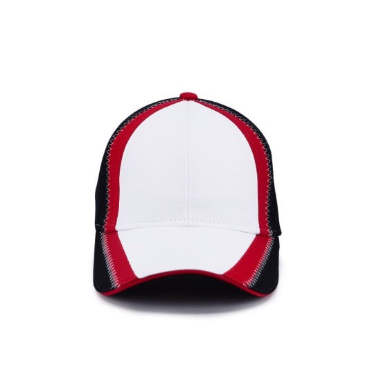 Кепка coFEE Race, колір білий/червоний/чорний - 4030-6 CO