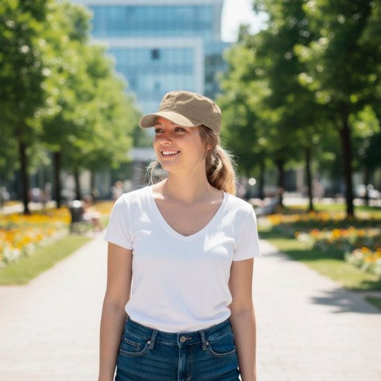 Кепка coFEE Military, колір хакі - 4034-30 CO