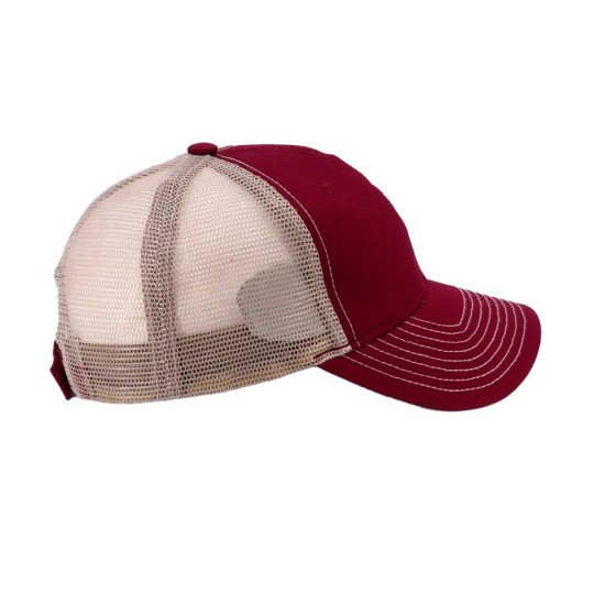 Кепка coFEE Mesh, колір бордовий/бежевий - 4039-2 CO Кепка coFEE Mesh, колір бордовий/бежевий - 4039-2 CO