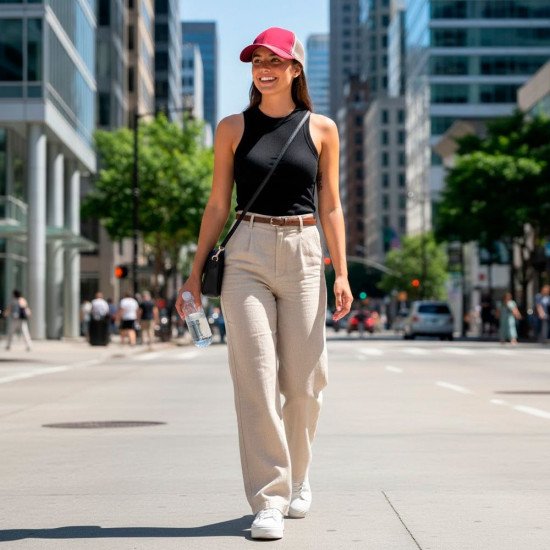 Кепка coFEE Mesh, колір бордовий/бежевий - 4039-2 CO Кепка coFEE Mesh, колір бордовий/бежевий - 4039-2 CO