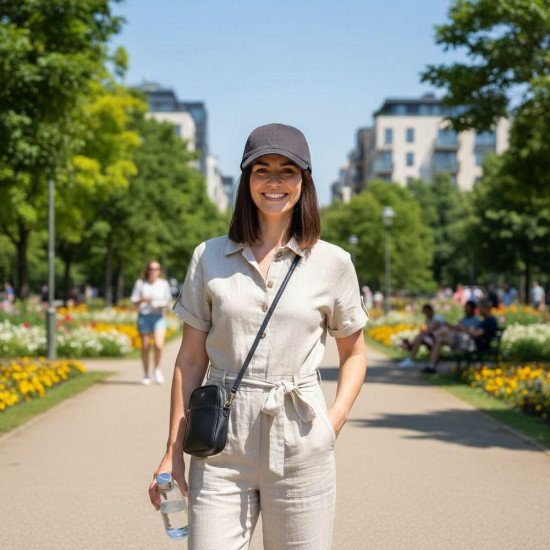 Кепка coFEE Washed co-fit, колір сірий - 4046-7 CO