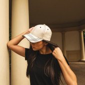 Кепка coFEE Trendy, колір кремовий/чорний - 4051-22 CO