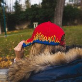 Кепка coFEE Flame, колір синій/жовтий/червоний - 4056-4 CO Кепка coFEE Flame, колір синій/жовтий/червоний - 4056-4 CO