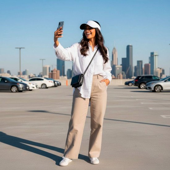 Козирок coFEE Visor, колір білий/чорний - 4070-6 CO Козирок coFEE Visor, колір білий/чорний - 4070-6 CO