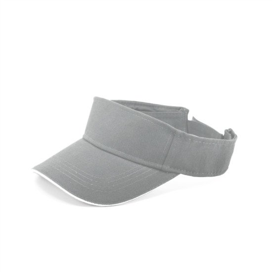 Козирок coFEE New visor, колір сірий/білий - 4071-7 CO