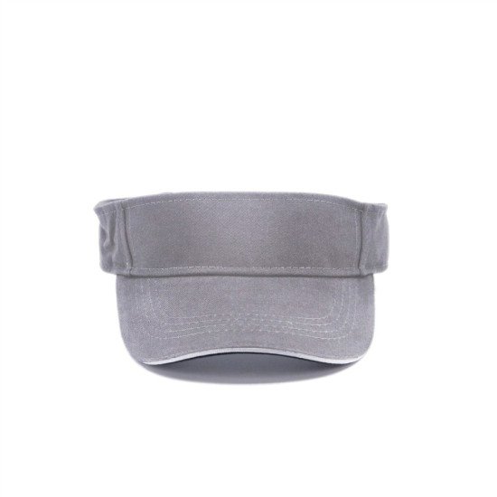 Козирок coFEE New visor, колір сірий/білий - 4071-7 CO