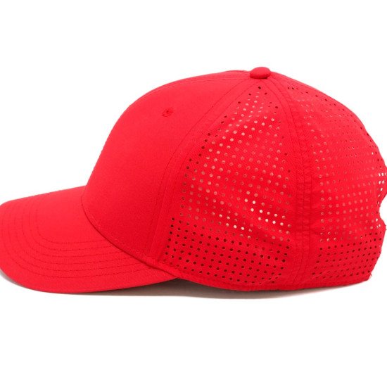 Кепка coFEE Taslon, колір червоний - 4080.5 CO