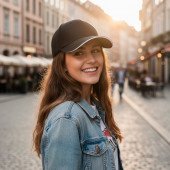 Кепка coFEE Cool comfort, колір чорний/білий - 4220-3 CO