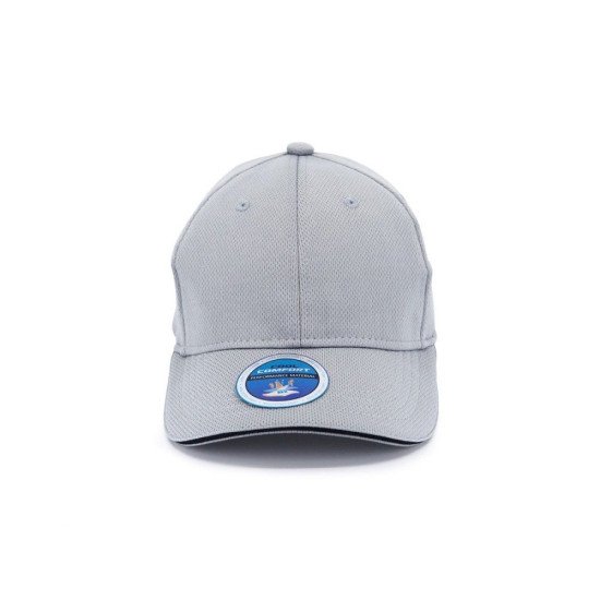 Кепка coFEE Cool comfort, колір сірий/чорний - 4220-7 CO